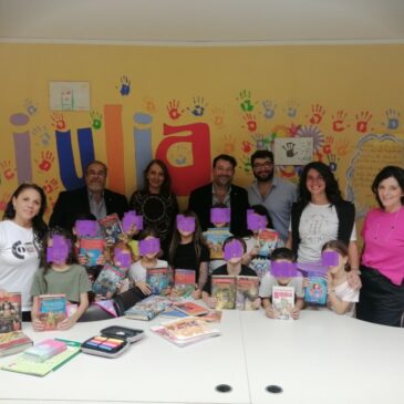 KC E Gialai (Palermo) – Donazione di libri ai bambini di un centro sociale