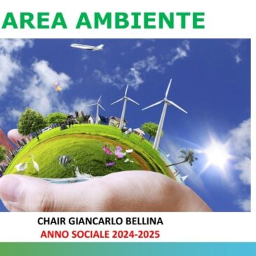 Dal Responsabile Service Area Ambiente Giancarlo Bellina