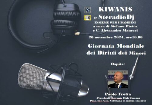 Kiwanis e Steradiodj – Giornata per i diritti dell’Infanzia