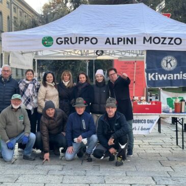 KC Bergamo Orobico – Castagnata di solidarietà a favore del reparto di pediatria dell’Ospedale di Bergamo