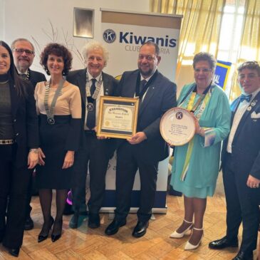 KC Modica – Una delegazione del club sponsor all’inaugurazione del KC Insubria