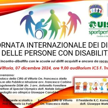 KC Kamarina – Giornata dei diritti delle persone con disabilità