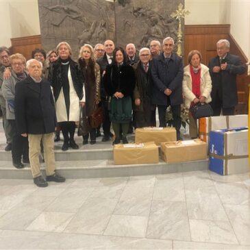 KC Messina Nuovo Ionio – Santa Messa e doni alla parrocchia per famiglie bisognose
