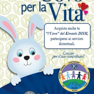 KC Vittoria – Donazione di Uova Kiwanis con raccolta fondi a sostegno dei service distrettuali