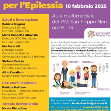 Giornata Internazionale per l’Epilessia – Partecipazione al Convegno in streaming