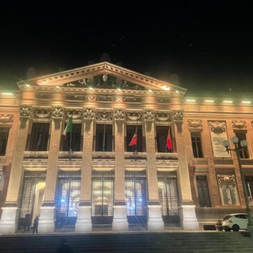 Divisione 1 Sicilia dei due mari Valdemone – Convegno cittadino sul bullismo e illuminazione del Palazzo Zanca di giallo