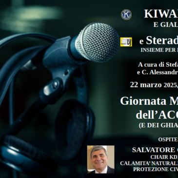 KC E Gialai – Giornata Mondiale dell’acqua – Agenda 2030 su SteradioDj