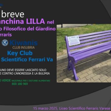 KC Insubria – Giornata LILLA della sensibilizzazione sui disturbi alimentari