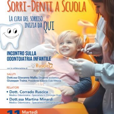 KC Vittoria – Incontro sulla prevenzione dentale