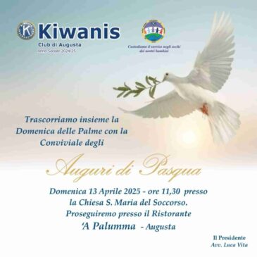 KC Augusta – Conviviale degli auguri di Pasqua