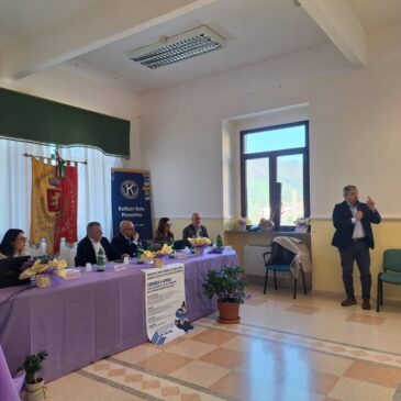 KC Bellizzi Sele Picentino – Incontro con gli alunni su Anoressia e Bulimia e inaugurazione di una panchina lilla