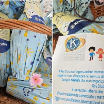 KC Corigliano e Key Club – Uova di Pasqua Kiwanis al Reparto Pediatria dell’Ospedale di Corigliano