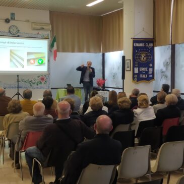 KC Erice – Incontro sulla sicurezza domestica in un centro per anziani