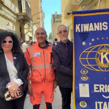 KC Erice – Partecipazione alla storica processione del Venerdì Santo a Trapani