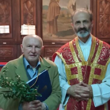 Dal Chair Valori Umani e Spirituali Luciano Giacomini – Incontro con Padre Giorgio Noè al Santuario Sacro Cuore in Alessandria
