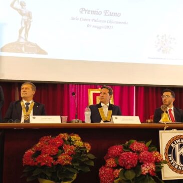 KC Enna – Consegna del Premio Euno 2025 e dell’Alfiere agli studenti meritevoli – 47^ Charter del club
