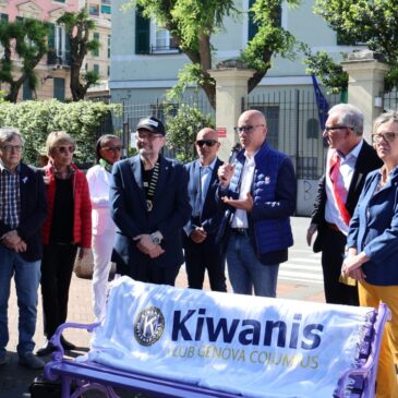 KC Genova Columbus – Iniziative contro i Disturbi della Nutrizione e dell’Alimentazione.