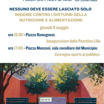 KC Genova Columbus – Panchina lilla e Convegno su Anoressia e Bulimia