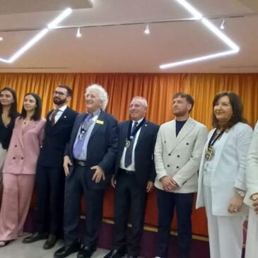 KC Vibo Valentia – Il club presente alla consegna della Charter al nuovo club online Cosenza Giovani Enotri