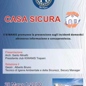 KC Trapani – Incontro sulla sicurezza domestica