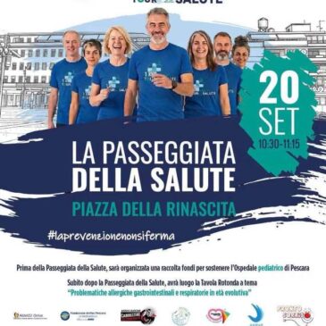 KC Chieti Pescara G.D’Annunzio – Partecipazione alla “Passeggiata della salute” con finalità solidale