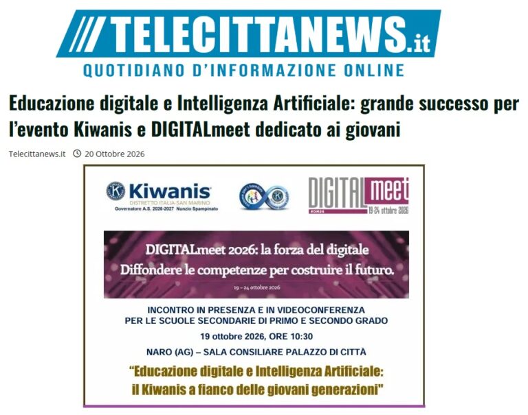 20-10-2026 TeleCittàNews
