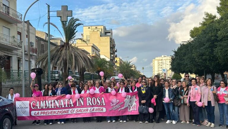 KC Castelvetrano – Partecipazione alla “Terza Camminata Rosa”, iniziativa sulla prevenzione oncologica